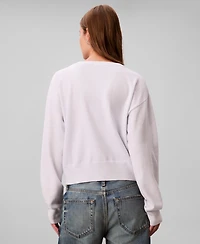 Calvin Klein Jeans Women's Long Sleeve Henley T-Shirt