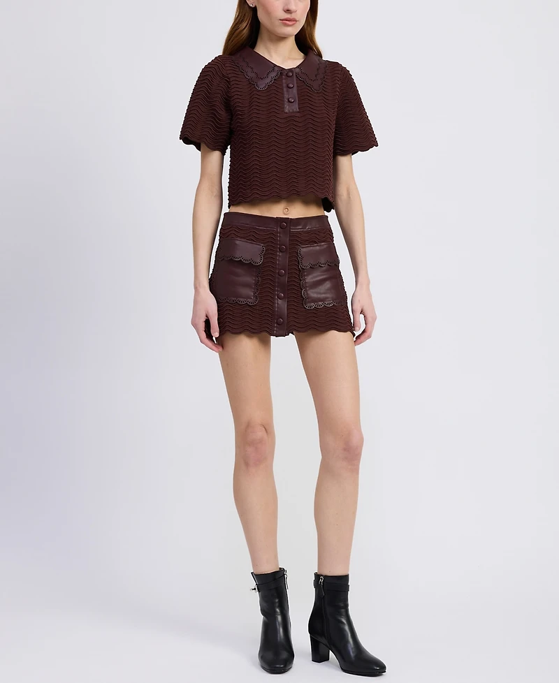 En Saison Women's Delphine Mini Skirt