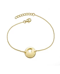 GiGiGirl 14K Gold Plated Heart Design Bracelet