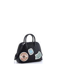 Pre-Owned Hermes Mini Bolide 1923 Pique-Colle Bag Chevre Mysore