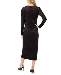 Vince Camuto Women's Long Sleeve Bodycon Dress