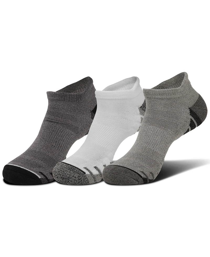 Sof Sole Men's 3-Pack Performance Sprinter Stripe No-Show Socks from Finish Line