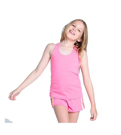 Lucky Love Girls Prisma Stripe Golf Tank