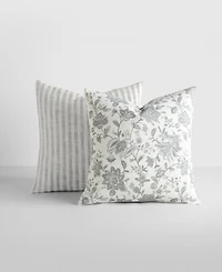 ienjoy Home Yarn-Dyed Patterns 2-Pack Decor Pillows, 20" x 20"