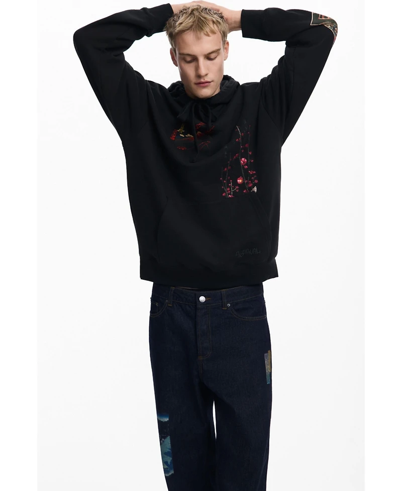 Desigual Men's Landscape hoodie