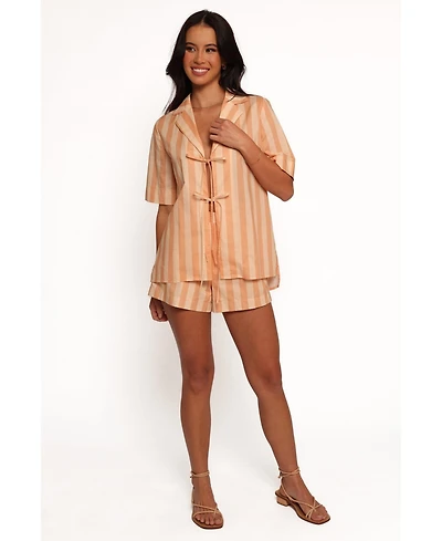 Petal and Pup Women's Essie Tie Front Shirt