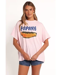 Petal and Pup Women's Papaya Graphic Tee
