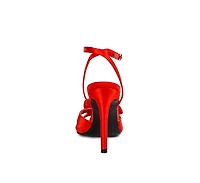 Chaumet Rose Bow Embellished Sandals Women