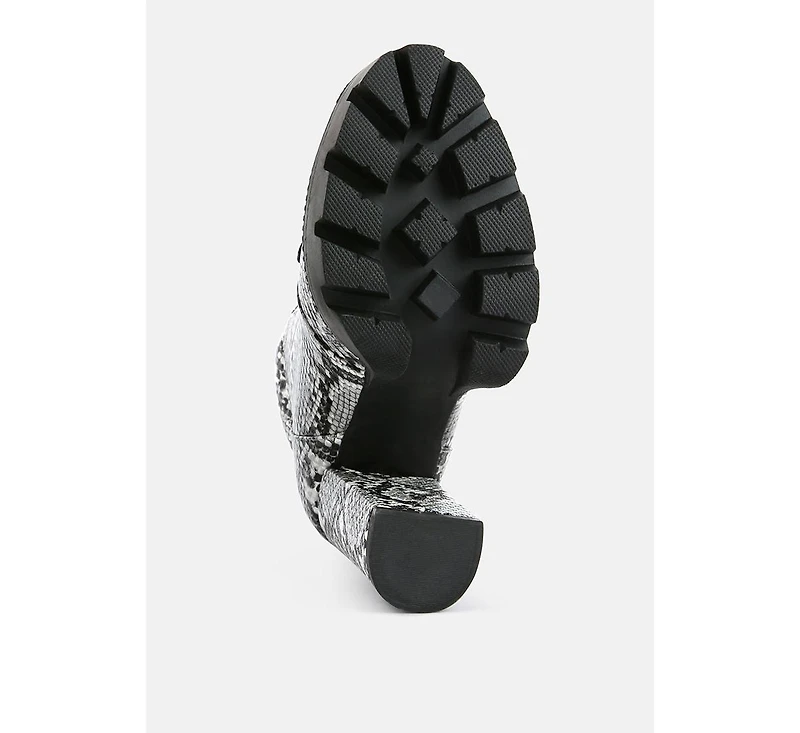 Palmetto Camouflage Ankle Boots Women