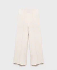 Mango Women's Cotton Crop Pants