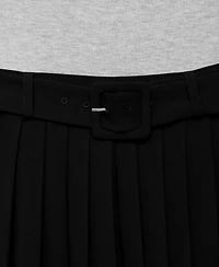 Mango Women's Contrasting Belt Dress