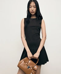 Mango Women's Pleated Short Dress