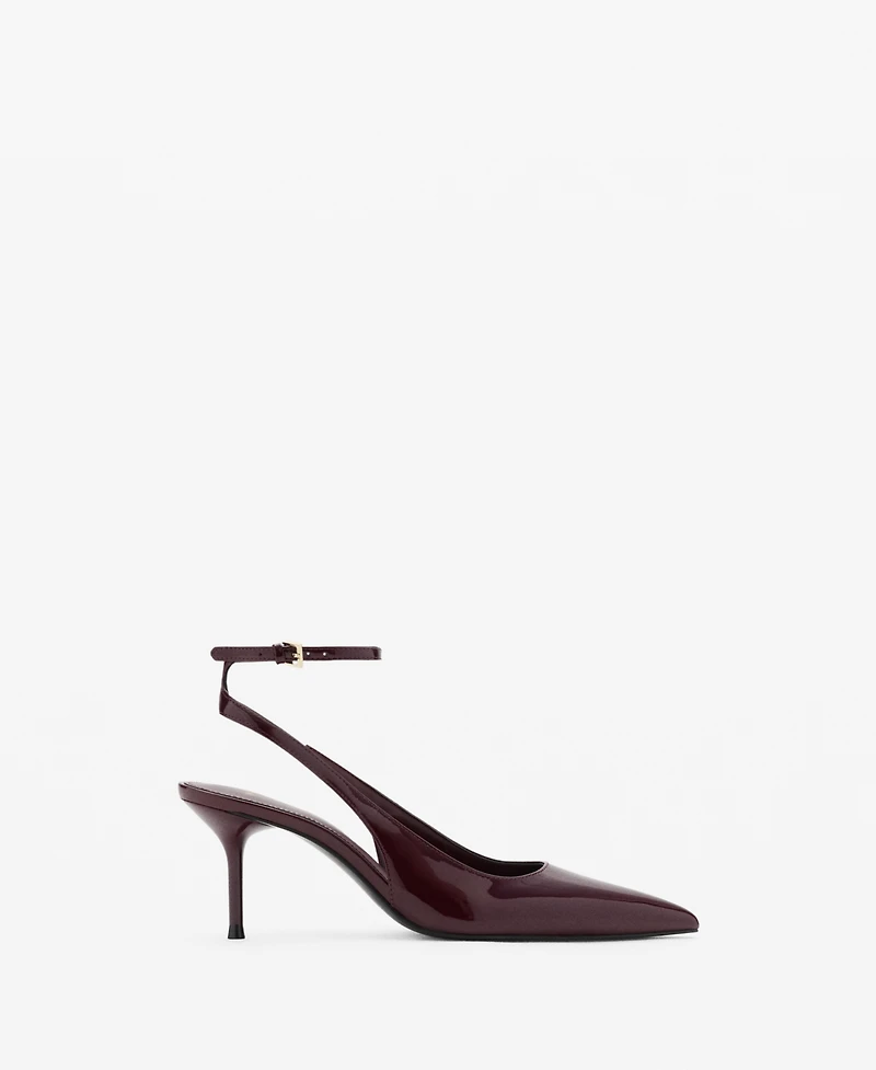 Mango Women's Patent Heeled Shoes