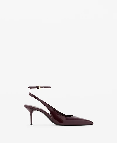 Mango Women's Patent Heeled Shoes