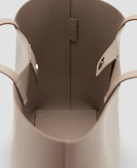Mango Women's Double Handle Shopper Bag