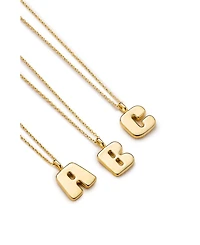 Ana Luisa Letter Necklace - Bubble