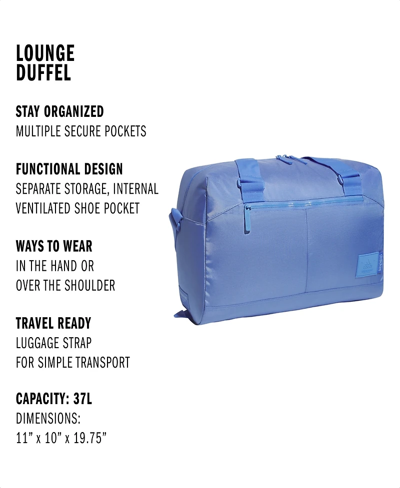 adidas Women's Lounge Duffel Bag