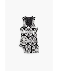 Desigual Women's Sleeveless spiral T-shirt