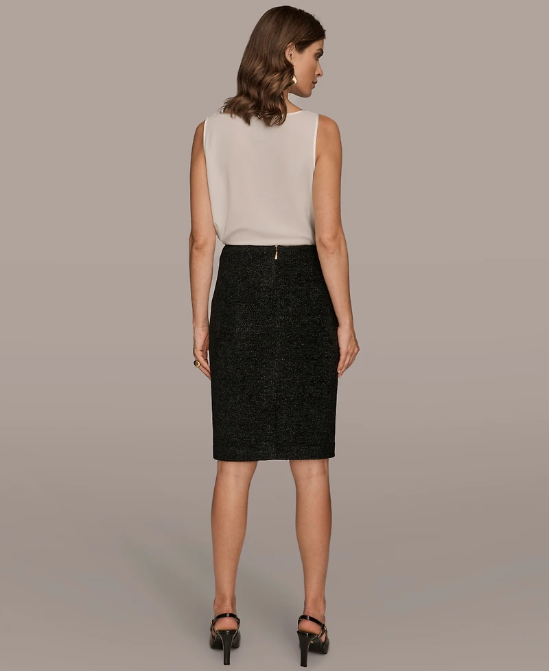 Donna Karan New York Women's Novelty Mini Skirt