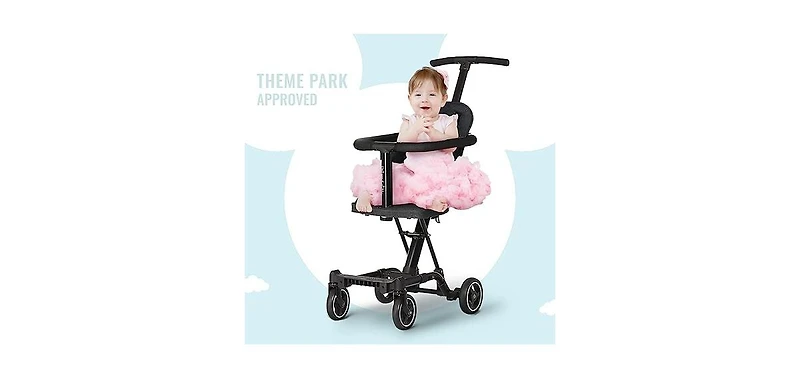 Dream On Me Baby Coast Rider | Travel Stroller Lightweight Compact Portable Vacation Friendly