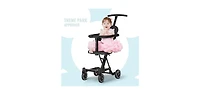 Dream On Me Baby Coast Rider | Travel Stroller Lightweight Compact Portable Vacation Friendly