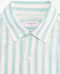 Club Room Men's Casa Regular-Fit Floral Button-Down Linen Shirt, Macy's Exclusive