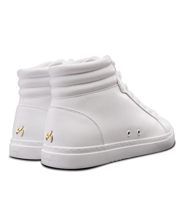 Shop Fuego Women's White High-top Sneaker at Beverly Center in Los
