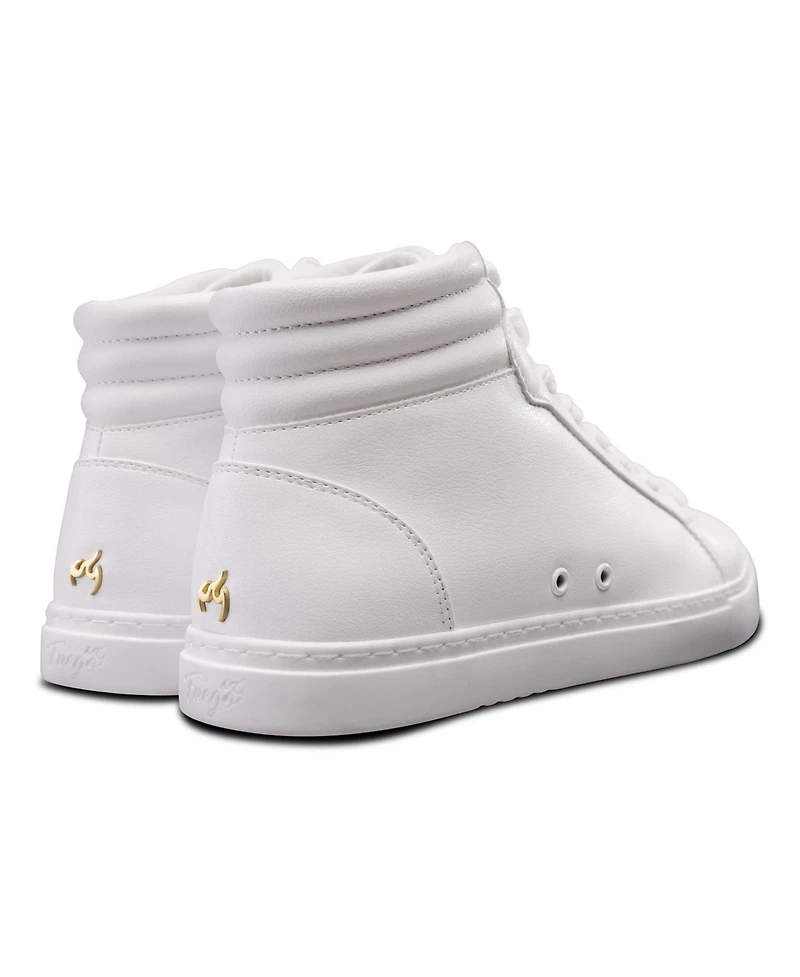 White | High-top Sneaker Fuego