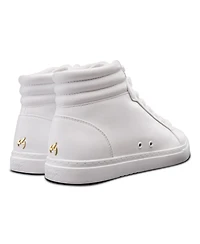 White | High-top Sneaker Fuego