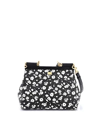Pre-Owned Dolce & Gabbana Medium Miss Sicily Bag Printed Leather