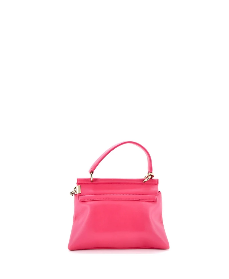 Pre-Owned Chloe Small Faye Top Handle Bag Leather