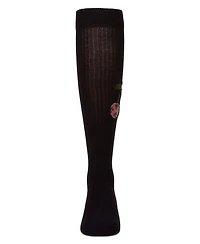Memoi Girls' Chenille Abc Knee-High Socks