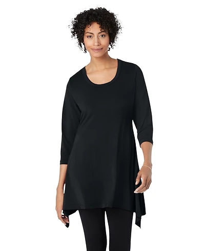 Woman Within Plus Swing Hem Tunic