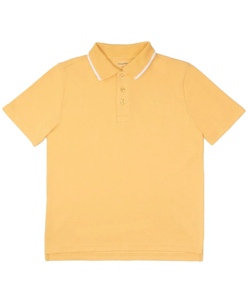 Tommy Bahama Big Boys Peach Polo Short Sleeve Classic Shirt