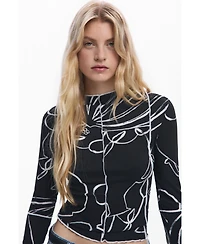 Desigual Women's Vase silhouettes T-shirt