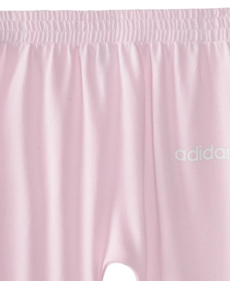 adidas Baby Girls 3-Piece Logo Bodysuits and Pants Set