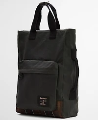 Barbour Men's Field Wax Zipper Large Backpack