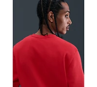 Nike Men's Pullover Fleece Crewneck Logo Sweatshirt