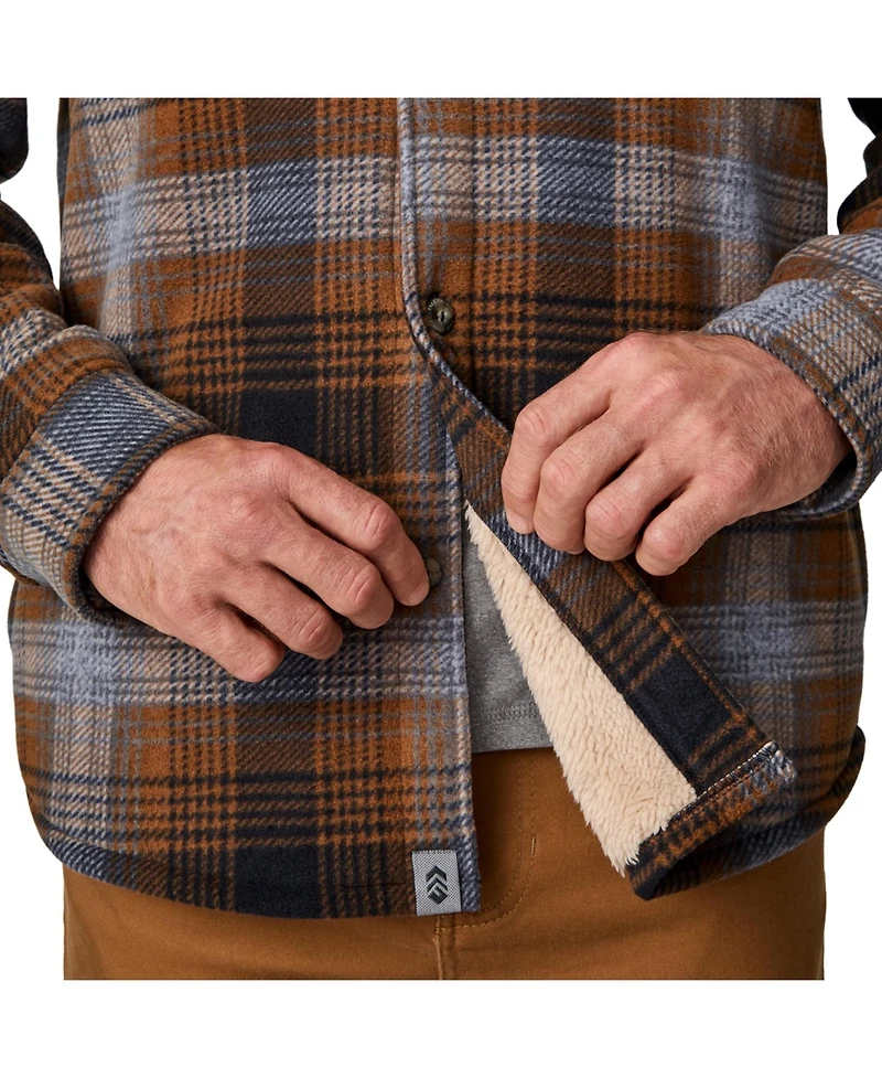 Free Country Men's Mountain Ridge Sueded Chill Out Fleece Jacket
