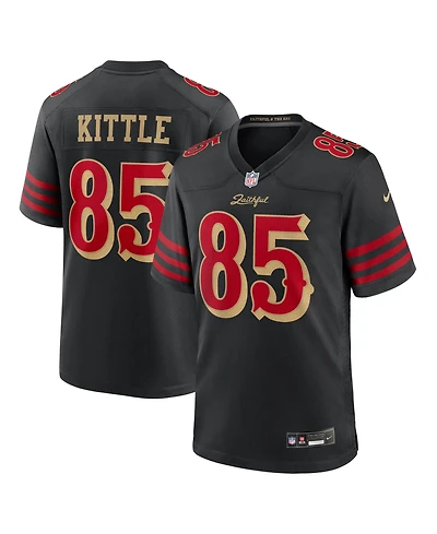 Nike Men's George Kittle Black San Francisco 49ers Nfl Rivalry Game Jersey