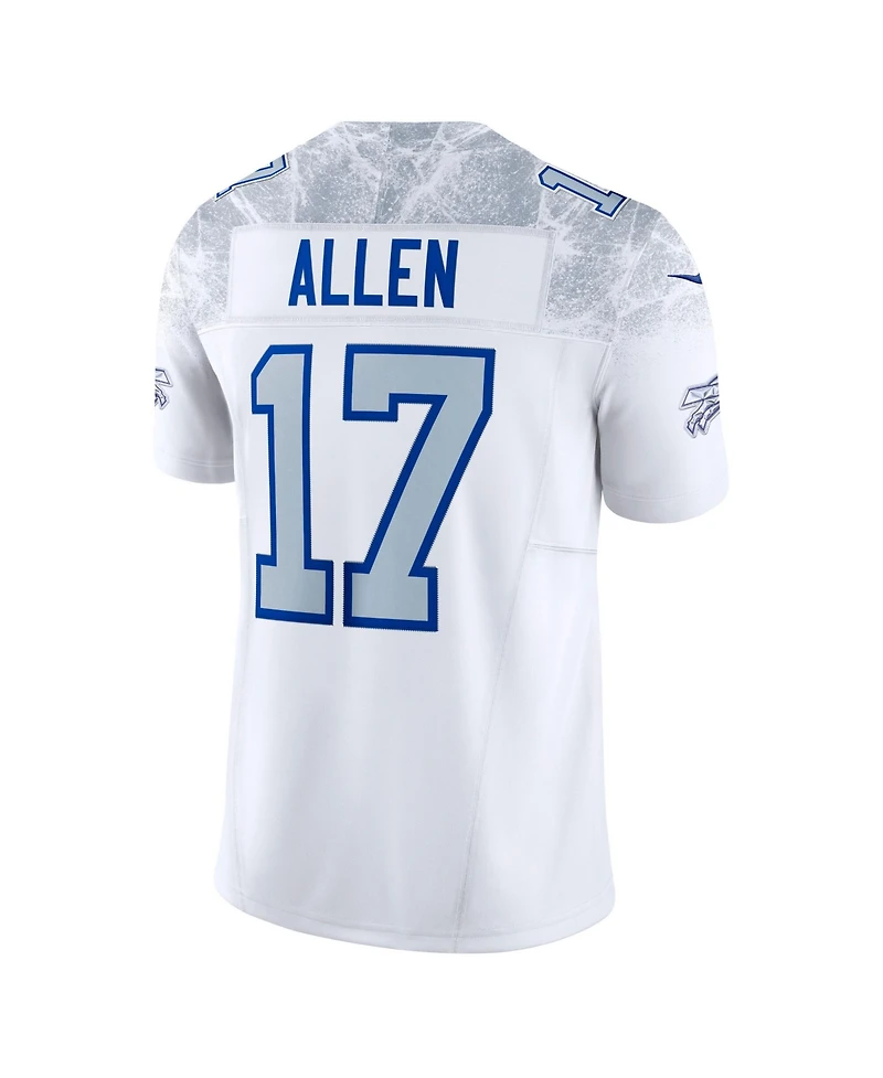 Nike Men's Josh Allen White Buffalo Bills Nfl Rivalry Limited Jersey