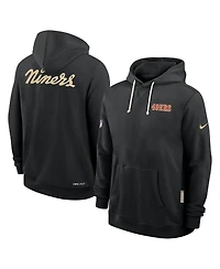 Nike Men's Black San Francisco 49ers 2025 Nfl Rivalries Sideline Dri-Fit Hoodie