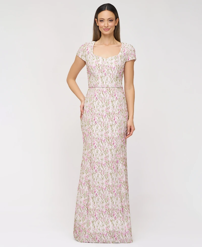Js Collections Women's Embroidered Sweetheart Mermaid Gown