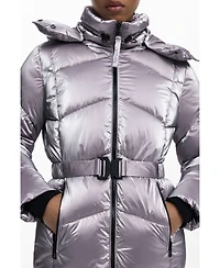 Desigual Women's Metallic padded jacket