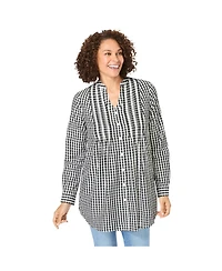 Woman Within Women's Perfect Pintuck Tunic
