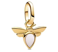 Pandora White Bee Mini Dangle Charms