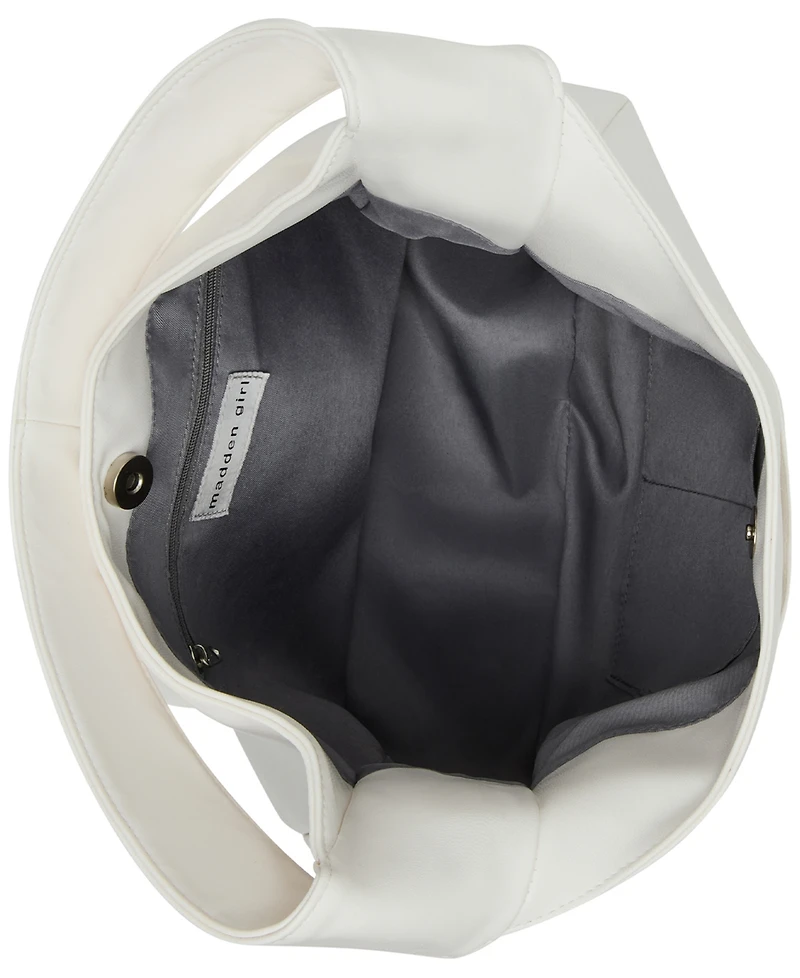 Madden Girl Medium Leather Hobo Bag