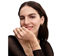 Pandora Twisted Hoop Earrings