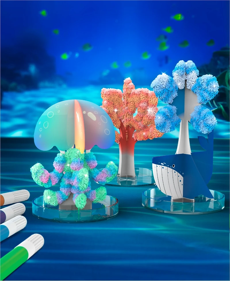 Discovery #Mindblown Crystal Sea Creations Chemistry Kit 13 Piece
