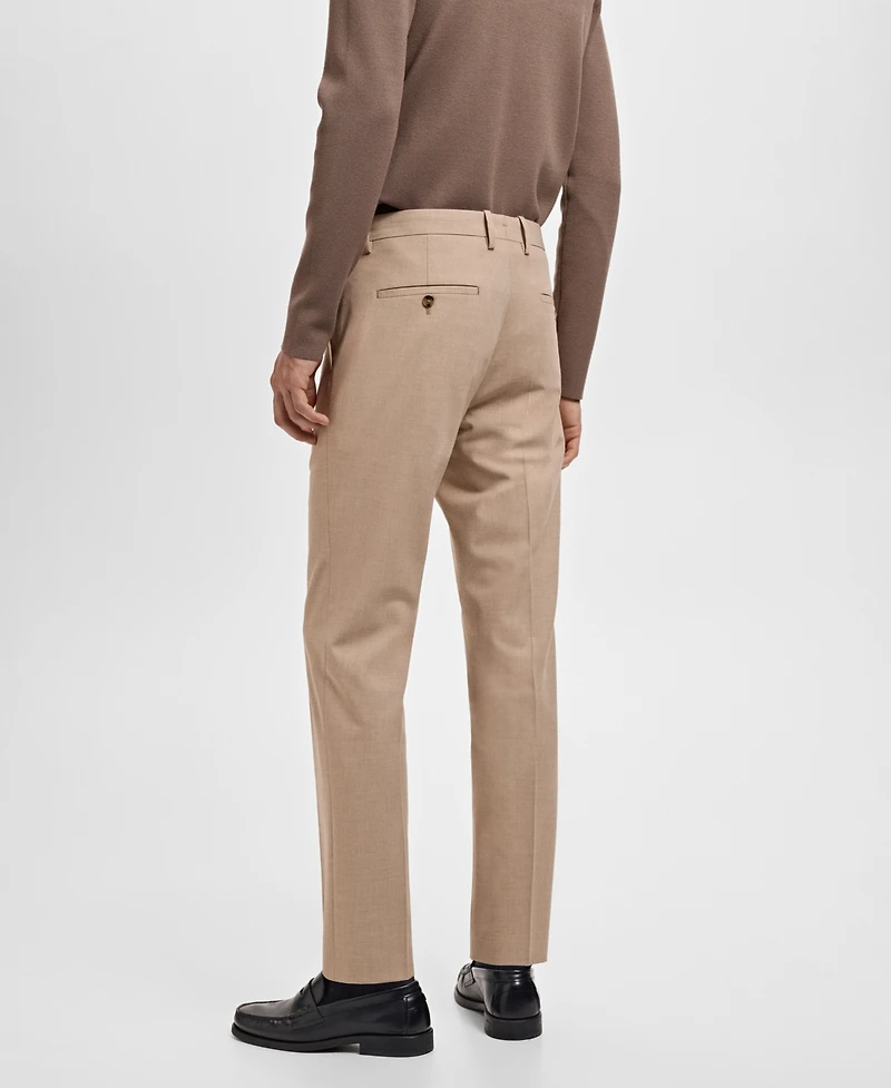 Mango Men's Paris Slim-Fit Suit Pants